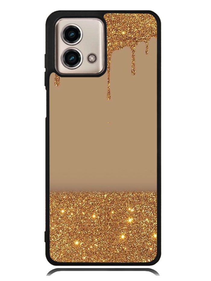 Dripping Gold Glitter Motorola Moto G Stylus 5G 2023 Case OV4791
