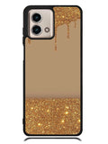 Dripping Gold Glitter Motorola Moto G Stylus 5G 2023 Case OV4791