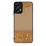 Dripping Gold Glitter Motorola Moto G Play 2024 Case OV4791