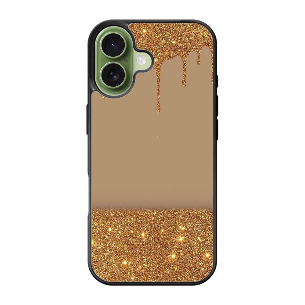 Dripping Gold Glitter iPhone 17 Case OV4791