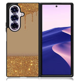Dripping Gold Glitter Samsung Galaxy Z Fold 7 Case OV4791
