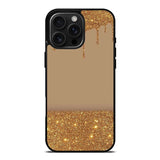 Dripping Gold Glitter iPhone 16 Pro Max Case OV4791