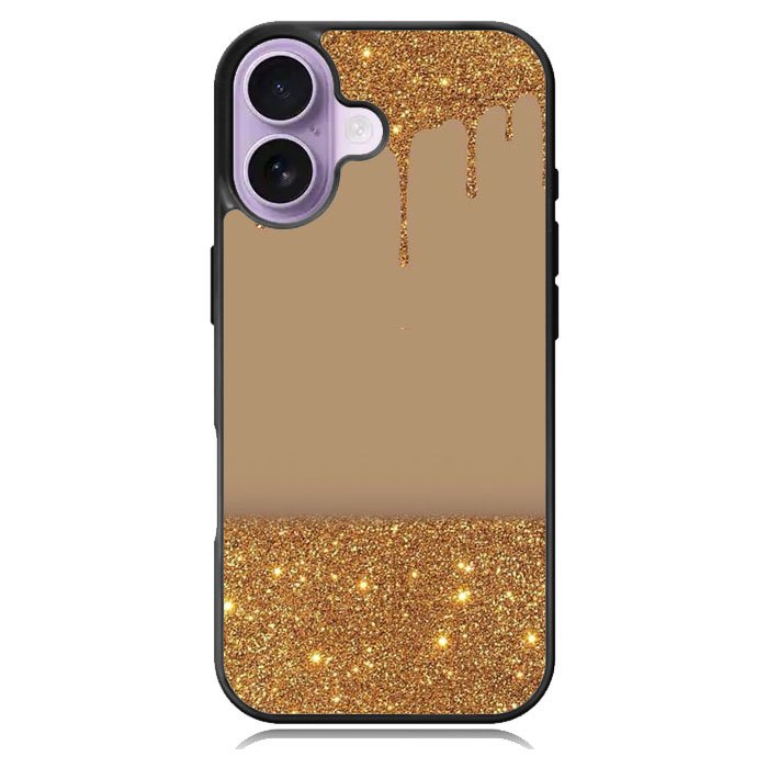 Dripping Gold Glitter iPhone 17 Case OV4791