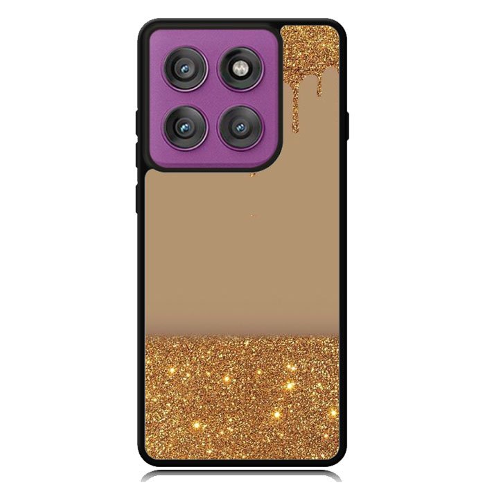 Dripping Gold Glitter Motorola Moto Edge 2025 | Moto Edge 60 Fusion | Moto Edge 60 Pro Case OV4791