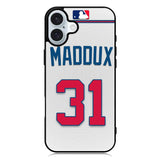 Jersey Atlanta Braves iPhone 16 Case QC5318