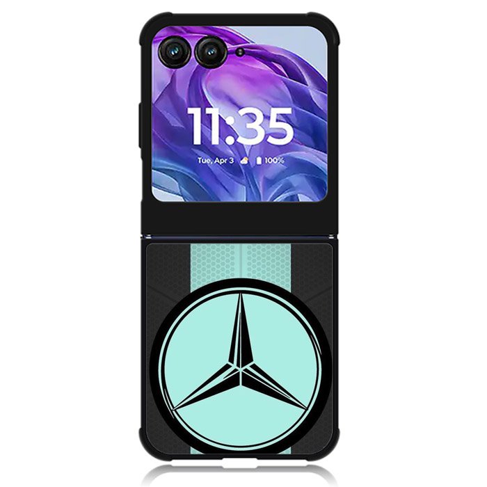 Mercedes logo Motorola Moto Razr Plus 2024 , Moto Razr+ 2024 Case OV3327