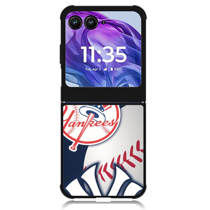 New York Yankees Logo 5th Motorola Moto Razr Plus 2024 , Moto Razr+ 2024 Case