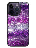 Pink Purple Silver Bling Sparkling Sparkles iPhone 14 Pro Case OV1119