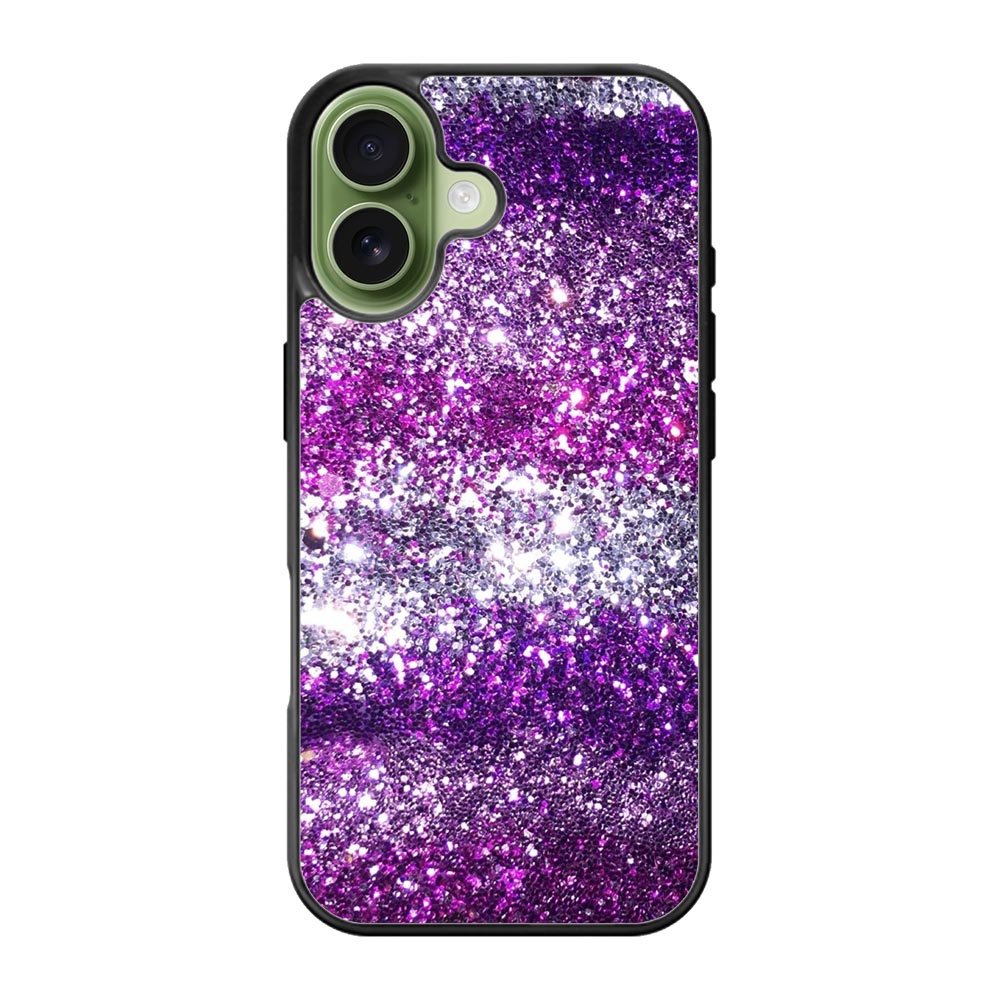 Pink Purple Silver Bling Sparkling Sparkles iPhone 17 Case