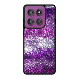 Pink Purple Silver Bling Sparkling Sparkles Motorola Moto Edge 60 Pro Case