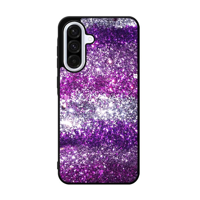 Pink Purple Silver Bling Sparkling Sparkles Samsung Galaxy A36 Case OV2540