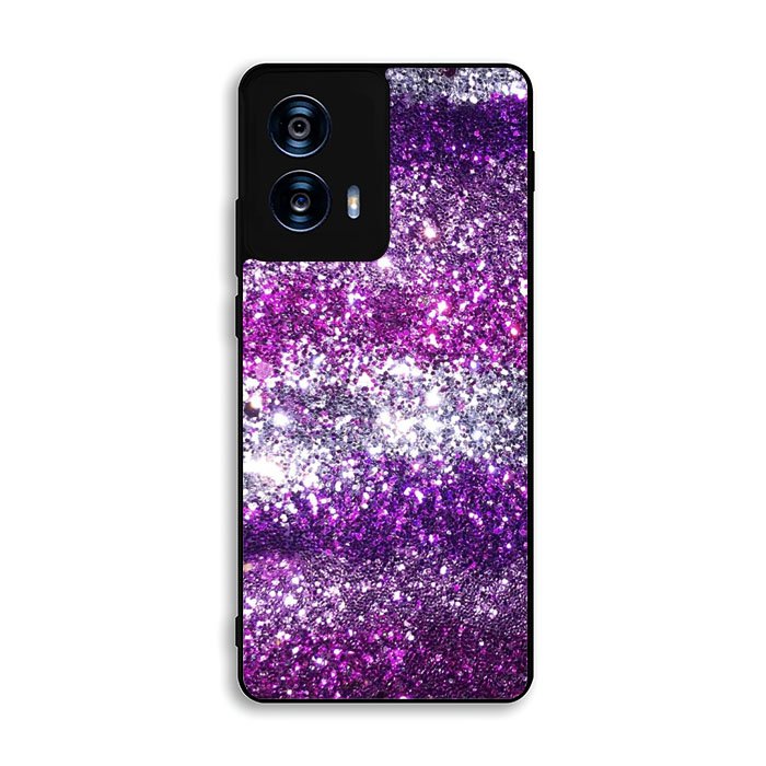 Pink Purple Silver Bling Sparkling Sparkles Motorola Moto G Power 5G 2024 Case OV7049