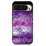 Pink Purple Silver Bling Sparkling Sparkles Google Pixel 9 Pro XL Case