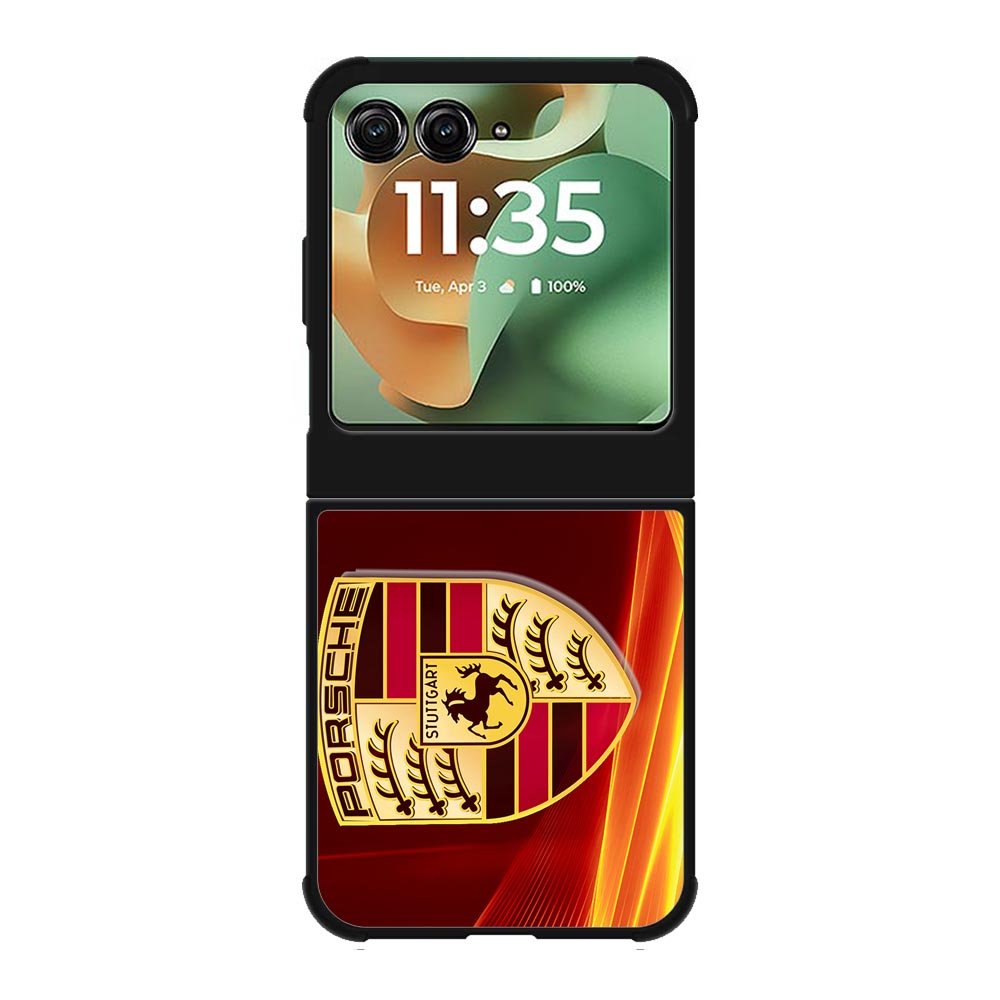 Porsche Fire Logo Motorola Moto RAZR 2025 Case OV2842