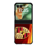 Porsche Fire Logo Motorola Moto RAZR 2025 Case OV2842