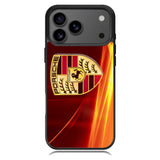 Porsche Fire Logo iPhone 17 Pro Case RC2842
