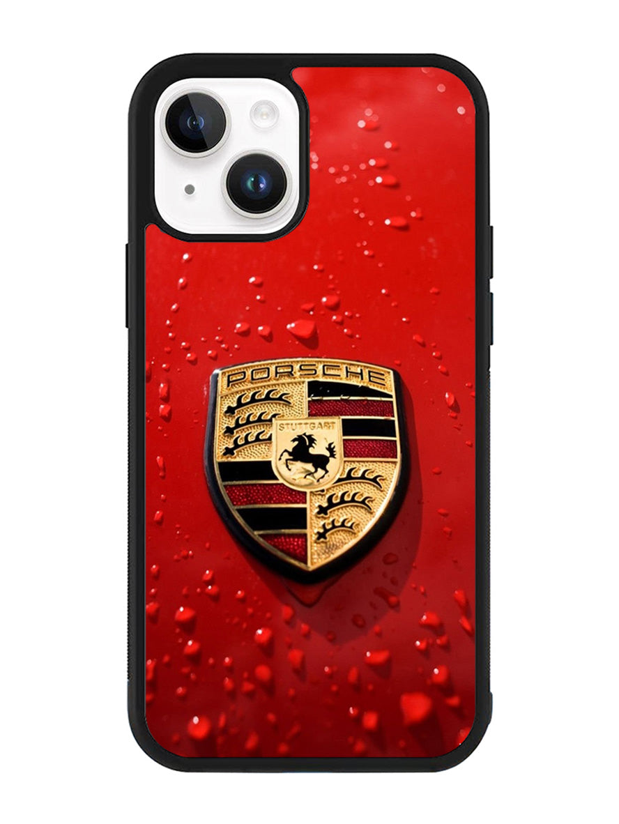 Porsche Logo automobil holding se iPhone 14 Plus Case QC1919