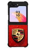Porsche Logo automobil holding se Samsung Galaxy Z Flip 5 5G 2023 Case OV1919