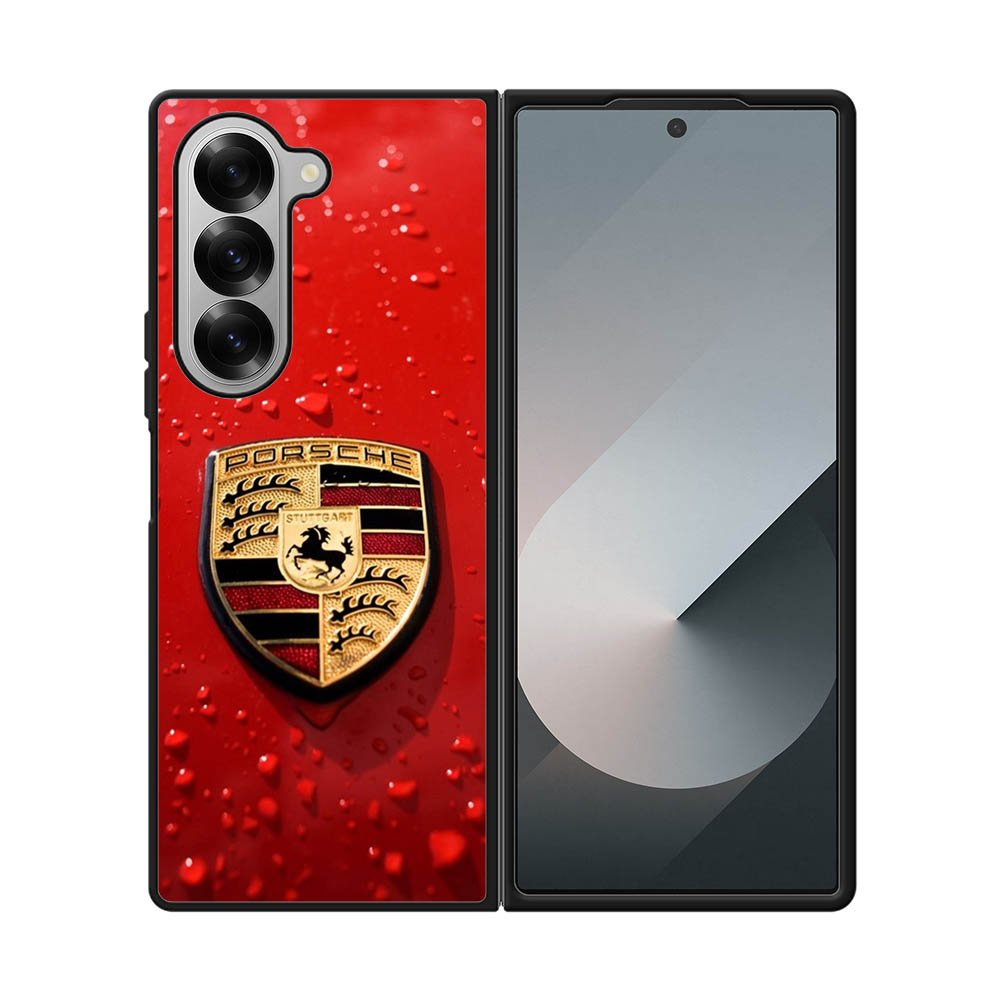 Porsche Logo automobil holding se Samsung Galaxy Z Fold 7 5G Case OV1919