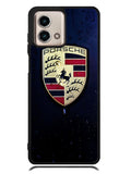 Porsche Logo Blue Background Motorola Moto G Stylus 5G 2023 Case OV2844