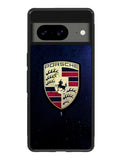 Porsche Logo Blue Background Google Pixel 8 Case QC2844