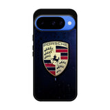 Porsche Logo Blue Background Google Pixel 10 Case OV2844