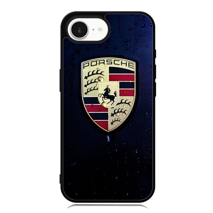 Porsche Logo Blue Background iPhone 16e Case OV2844