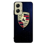 Porsche Logo Blue Background Motorola Moto G Stylus 5G 2024 Case OV2844