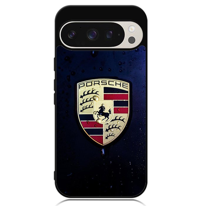 Porsche Logo Blue Background Google Pixel 9 Pro XL Case OV2844
