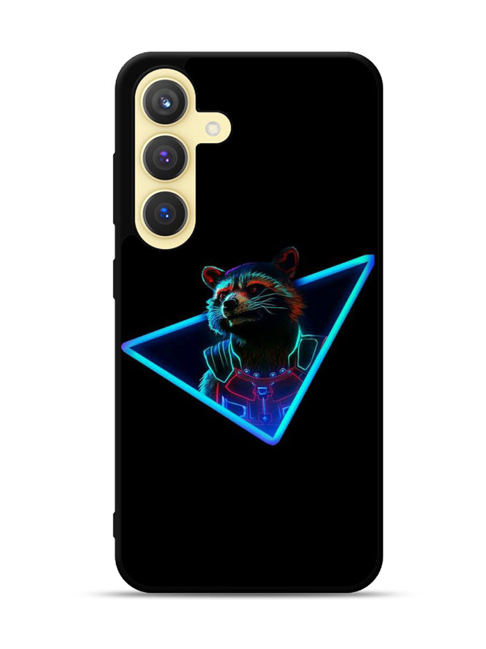 Rocket Raccoon Neon Samsung Galaxy S25 5G Case OV1920