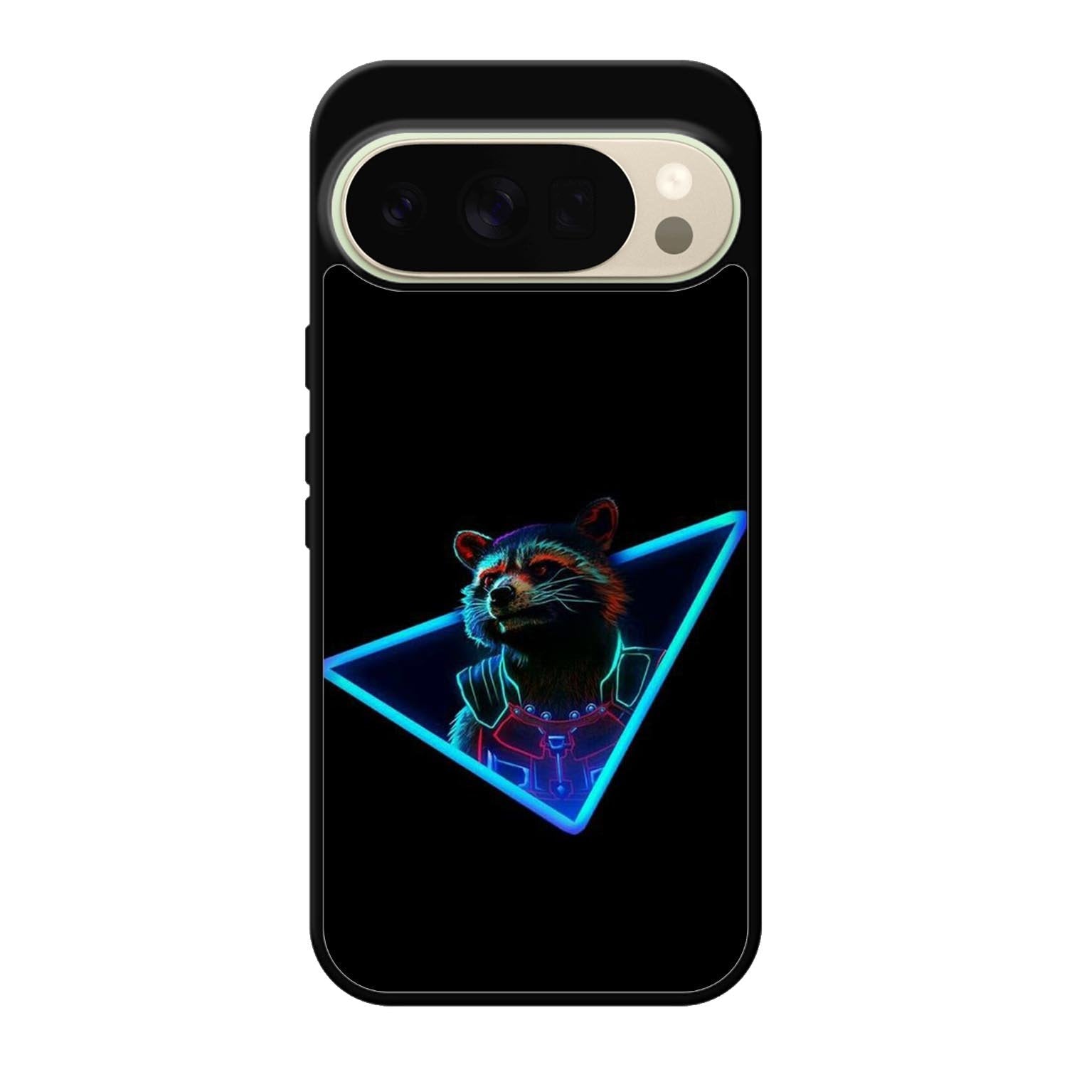 Rocket Raccoon Neon Google Pixel 10 Pro XL Case QC1920