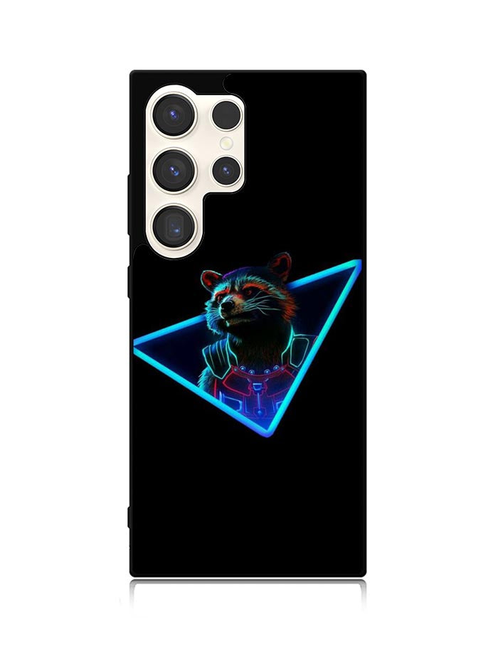 Rocket Raccoon Neon Samsung Galaxy S24 Ultra 5G Case OV1920