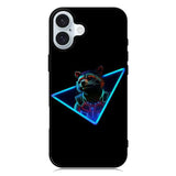 Rocket Raccoon Neon iPhone 16 Case QC1920