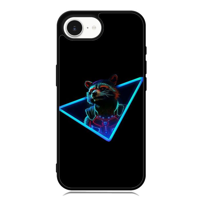 Rocket Raccoon Neon iPhone 16e Case OV1920