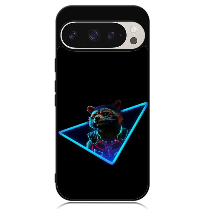 Rocket Raccoon Neon Google Pixel 9 | Pixel 9 Pro Case OV1920