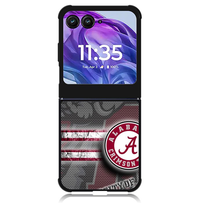 The University Of Alabama Motorola Moto Razr Plus 2024 , Moto Razr+ 2024 Case