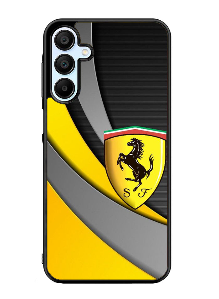 Yellow Ferrari Logo Samsung Galaxy A15 5G Case OV1921