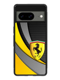 Yellow Ferrari Logo Google Pixel 8 Case QC1921