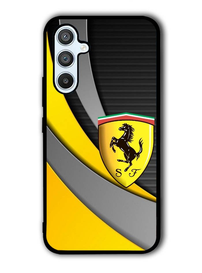 Yellow Ferrari Logo Samsung Galaxy A14 5G Case QC1921
