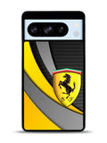 Yellow Ferrari Logo Google Pixel 8 Pro Case QC1921