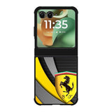 Yellow Ferrari Logo Motorola Moto RAZR 2025 Case OV1921