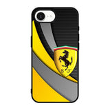 Yellow Ferrari Logo iPhone 17e Case QC1921