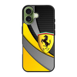 Yellow Ferrari Logo iPhone 17 Case QC1921