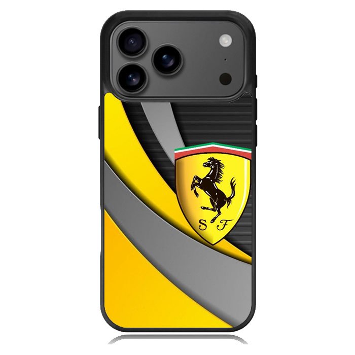 Yellow Ferrari Logo Samsung Galaxy S26 Ultra Case OV1921