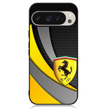 Yellow Ferrari Logo Google Pixel 9 | Pixel 9 Pro Case OV1921