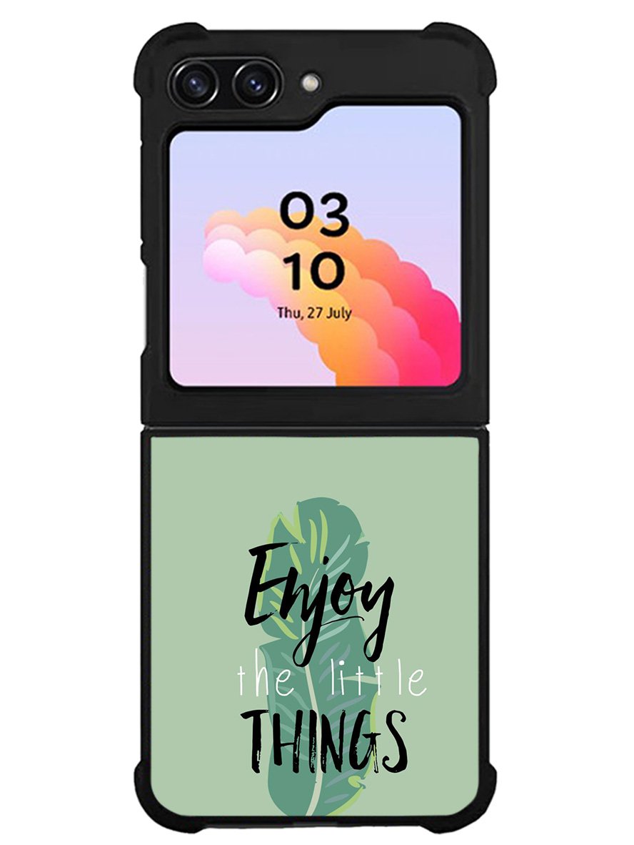 Enjoy The Little Things Samsung Galaxy Z Flip 5 5G 2023 Case OV8362