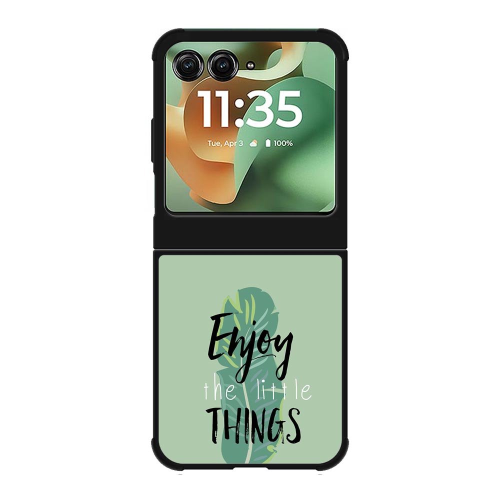 Enjoy The Little Things Motorola Moto RAZR 2025 Case OV8362