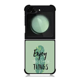 Enjoy The Little Things Samsung Galaxy Z Flip 6 5G 2024 Case OV8362