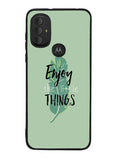Enjoy The Little Things Motorola Moto G Pure 2021 , Moto G Power 2022 Case OV8362