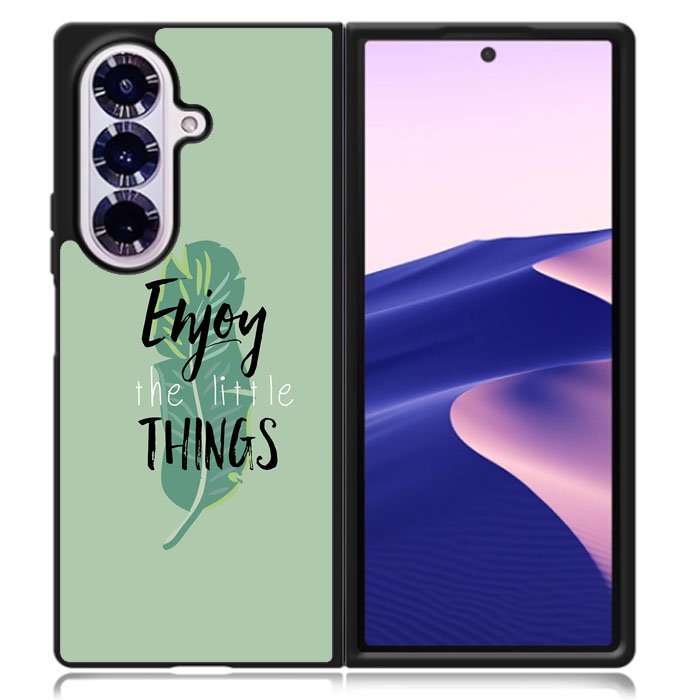 Enjoy The Little Things Samsung Galaxy Z Fold 7 Case OV8362
